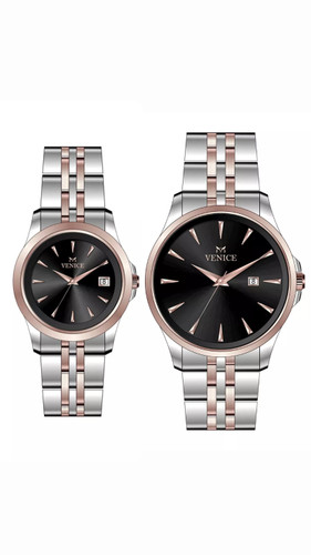 ساعت مچی ست زنانه مردانه ونیز مدل VN80223
