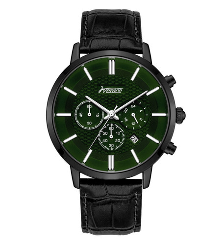 ساعت مچی مردانه چرم ونیز مدل VN80174
